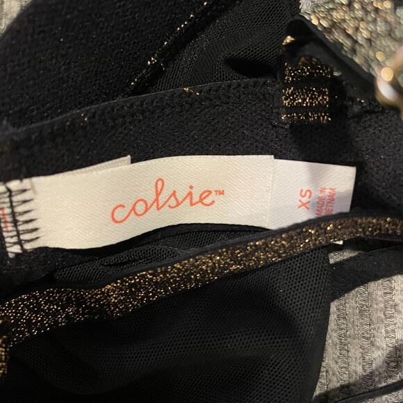 Black Bralette with Glitter - Picture 5 of 5